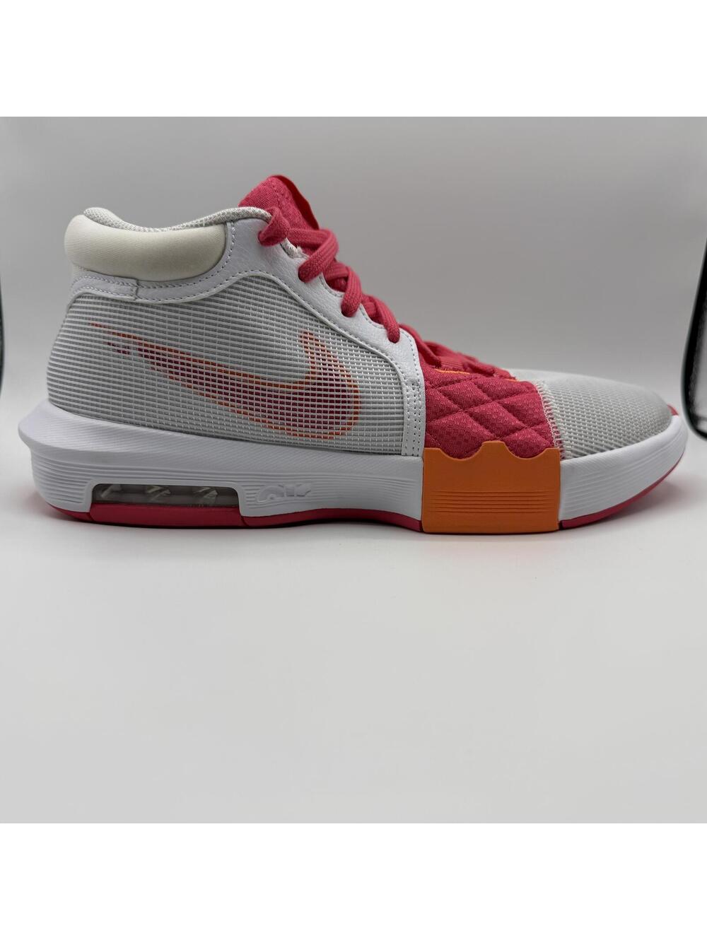 Nike LeBron Witness 8 Dunkin Donuts Pink Basketball FB2239-104 Men's Size 10 - Picture 8 of 12